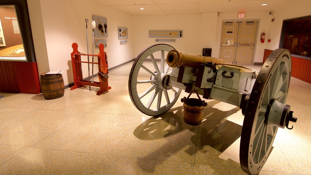 Fort Pitt Museum mettant en vedette vues intérieures et patrimoine historique