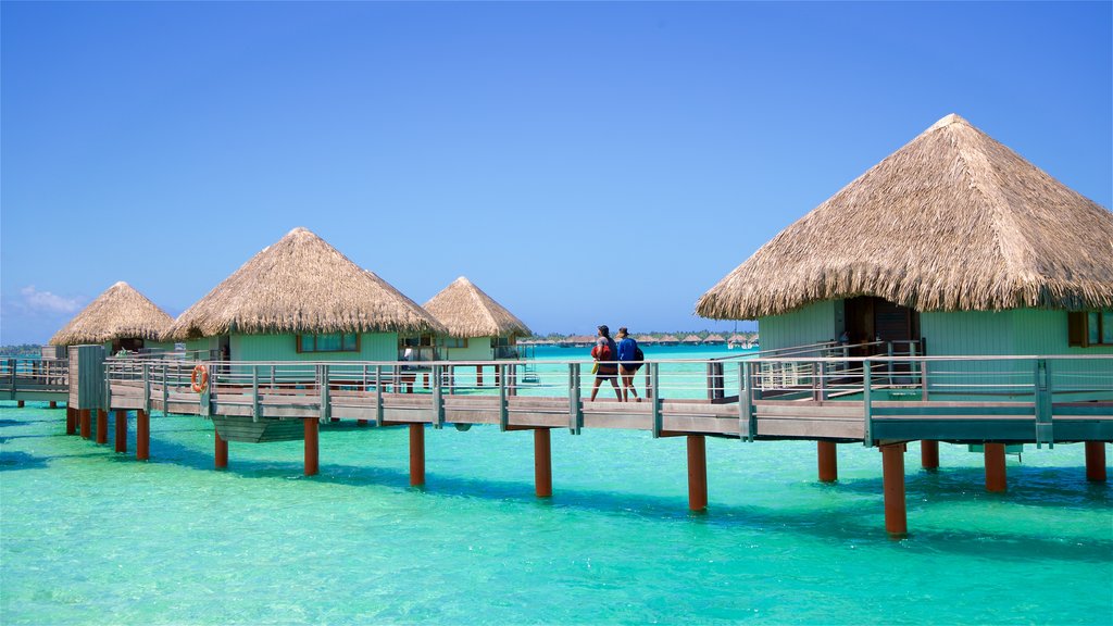 Le Meridien Beach showing tropical scenes and general coastal views as well as a couple