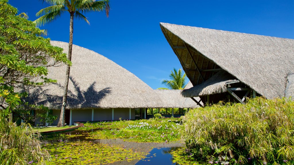 Le Meridien Beach menampilkan kolam ikan