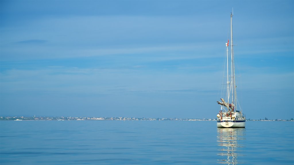 Ria Formosa Natural Park featuring general coastal views