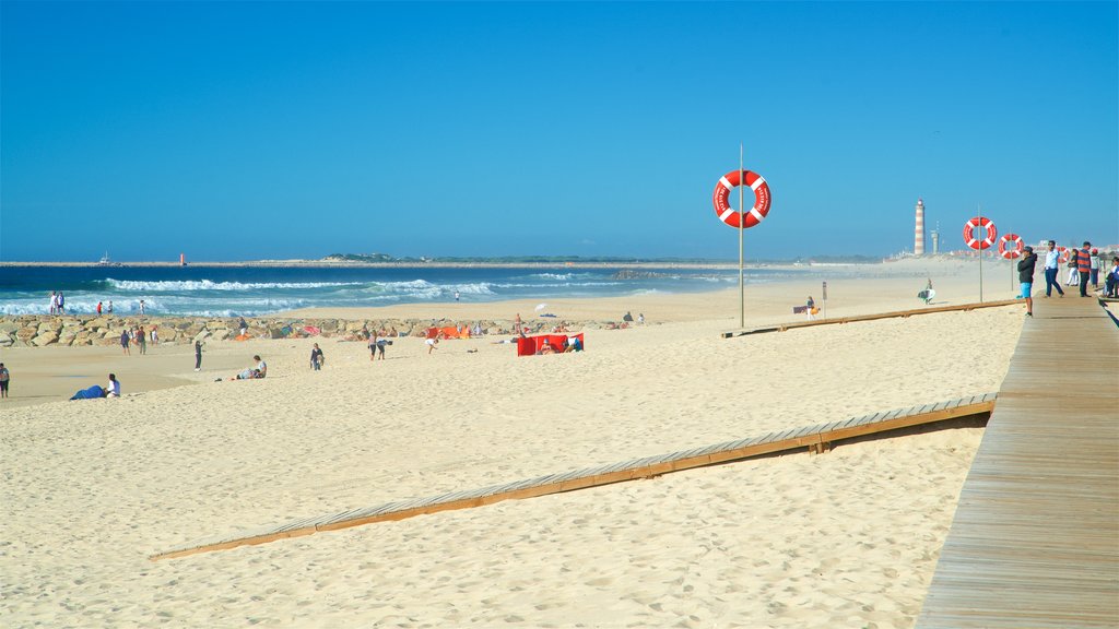 Costa Nova Beach showing general coastal views and a beach