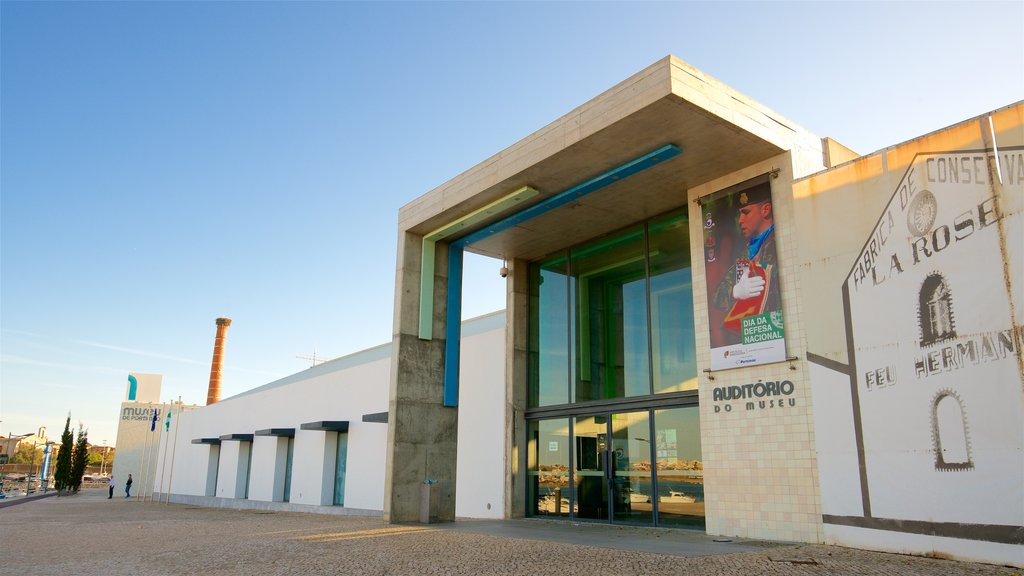 Portimao Museum showing signage