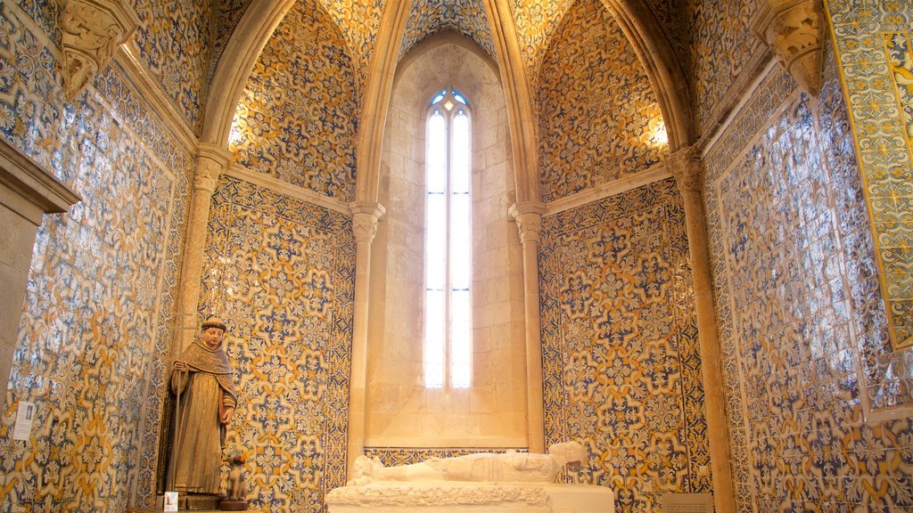 Faro Cathedral showing heritage elements and interior views