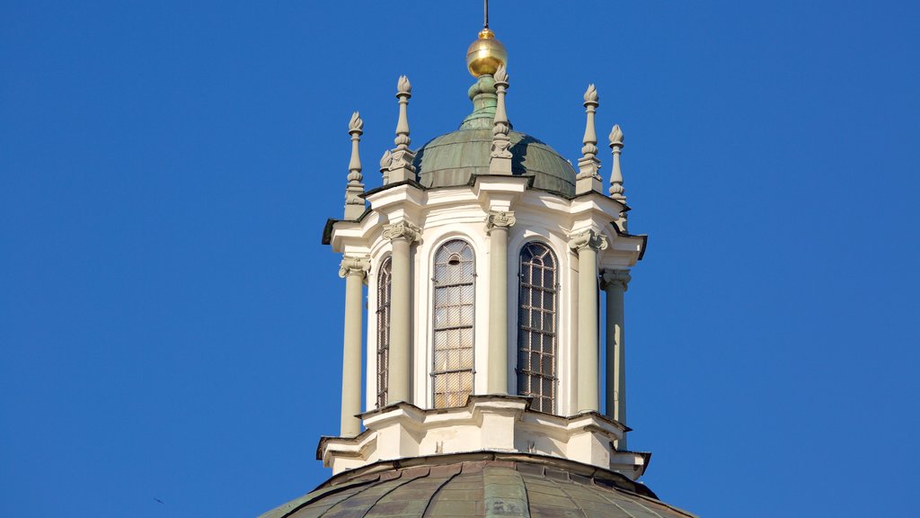 Vilnius Cathedral showing heritage elements