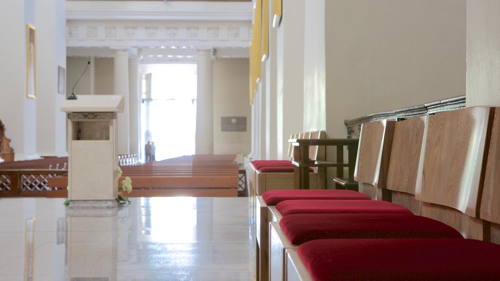 Vilnius Cathedral featuring interior views and a church or cathedral