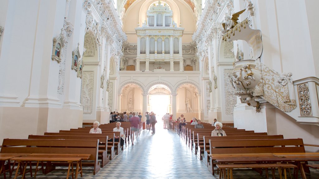 St. Peter and St. Paul\'s Church which includes a church or cathedral, heritage elements and interior views