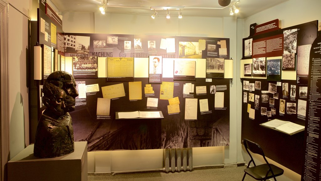 Holocaust Museum featuring interior views