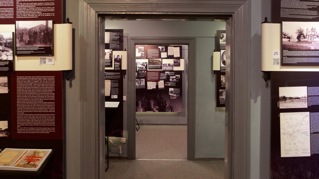 Holocaust Museum showing interior views