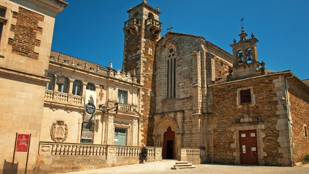 Lugo showing a church or cathedral and heritage elements