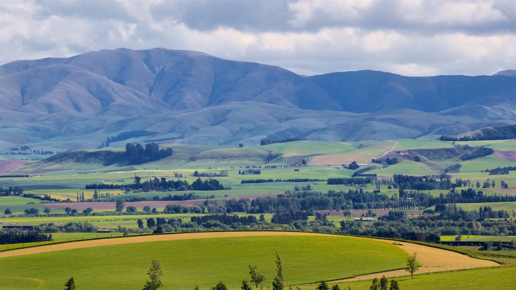 Canterbury showing mountains, landscape views and tranquil scenes