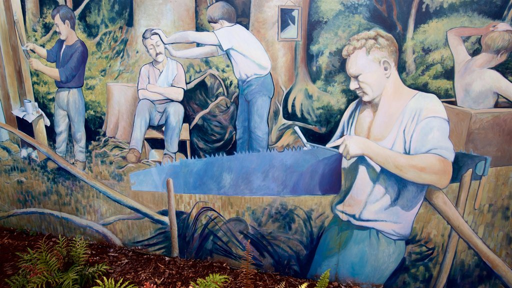 Katikati showing outdoor art