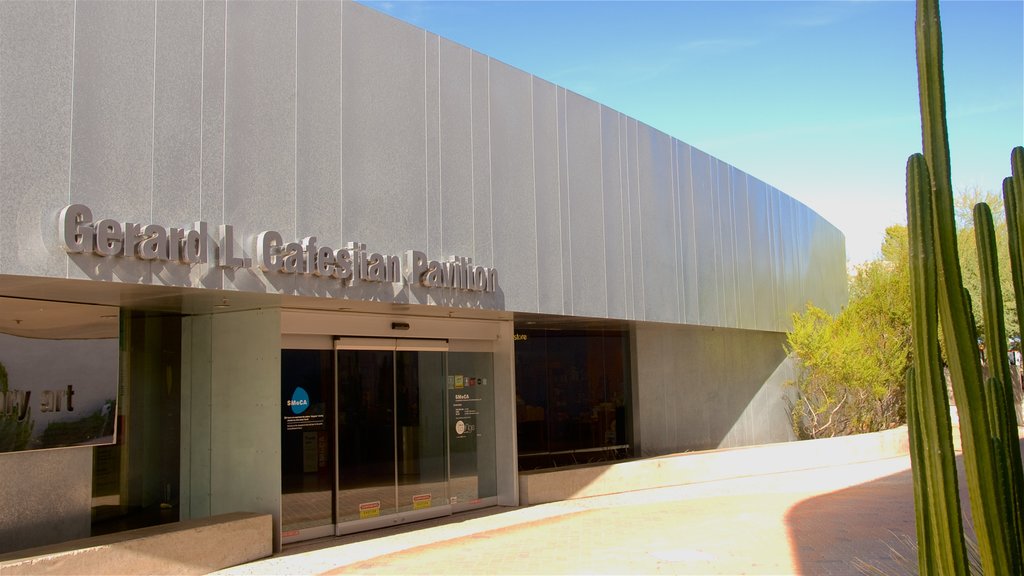 Museu de Arte Contemporânea de Scottsdale mostrando sinalização