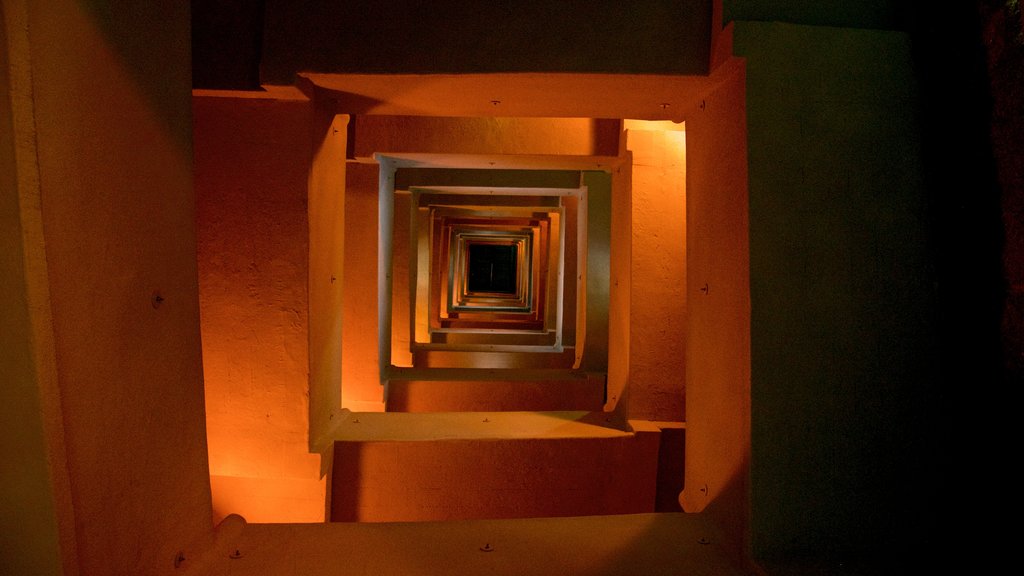 Pilgrim Monument showing interior views