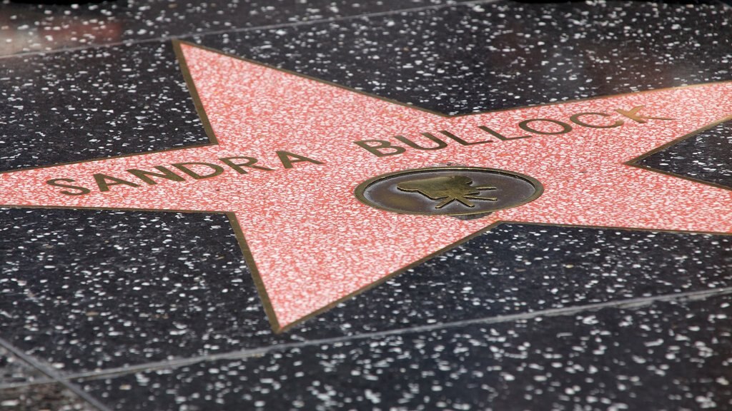 Hollywood caracterizando elementos de patrimônio