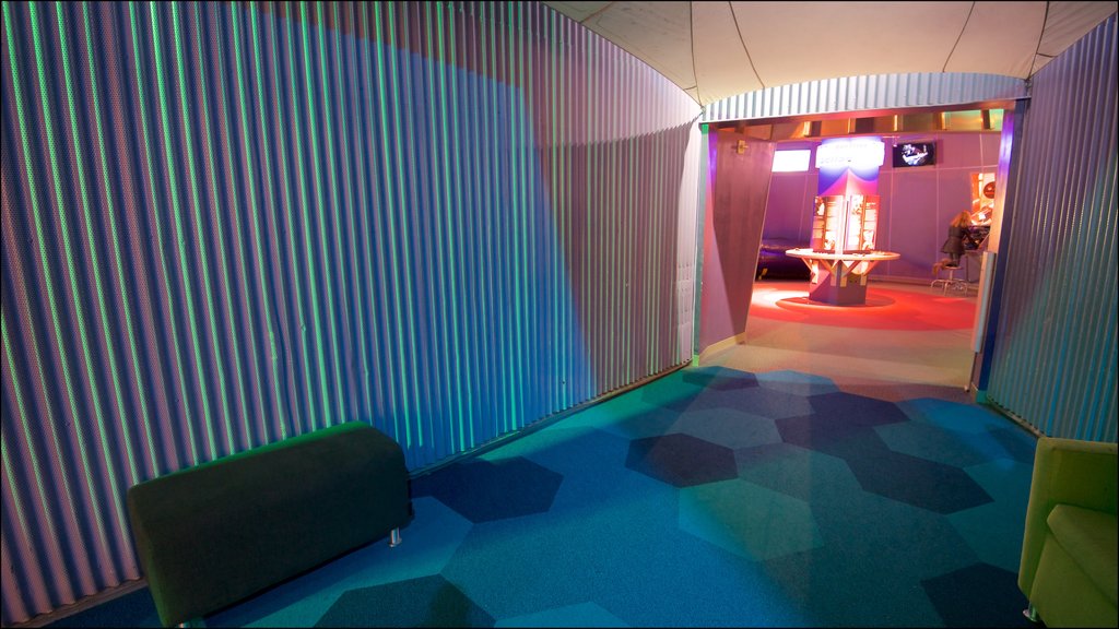 The Tech Museum of Innovation showing interior views