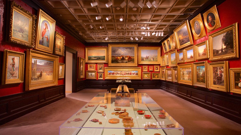 Walters Art  Museum showing interior views and art