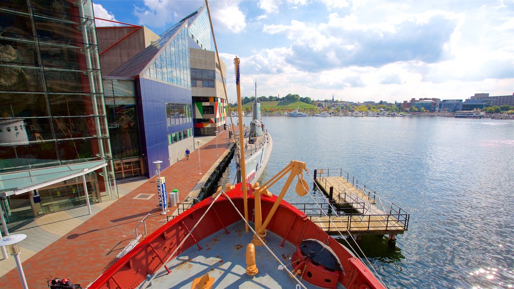 Lightship Chesapeake showing a bay or harbour