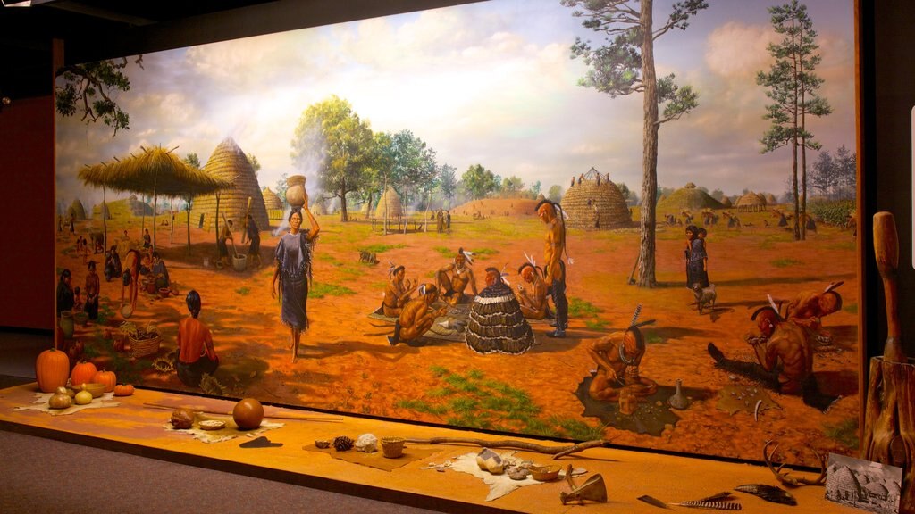 Institute of Texan Cultures showing interior views