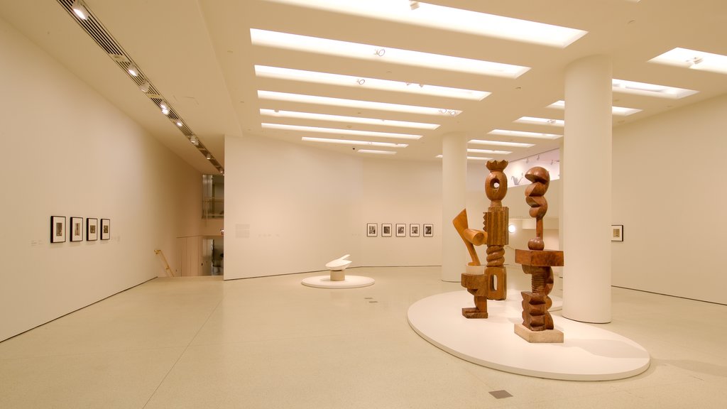 Solomon R. Guggenheim Museum toont interieur en kunst