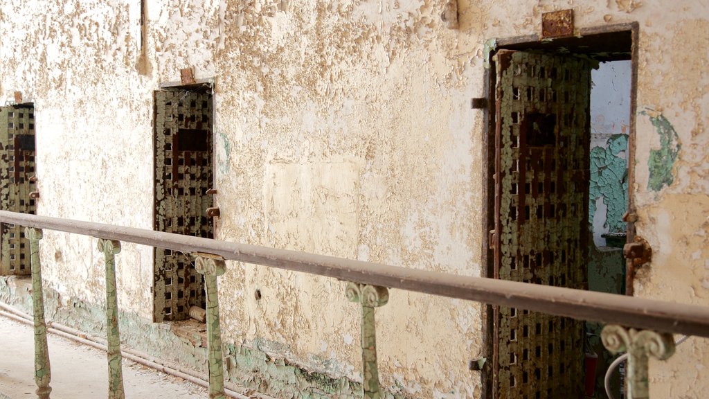 Eastern State Penitentiary which includes heritage elements