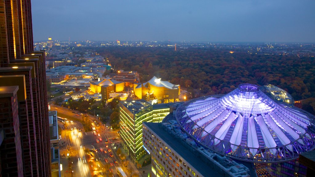 Potsdamer Platz featuring a city, landscape views and modern architecture