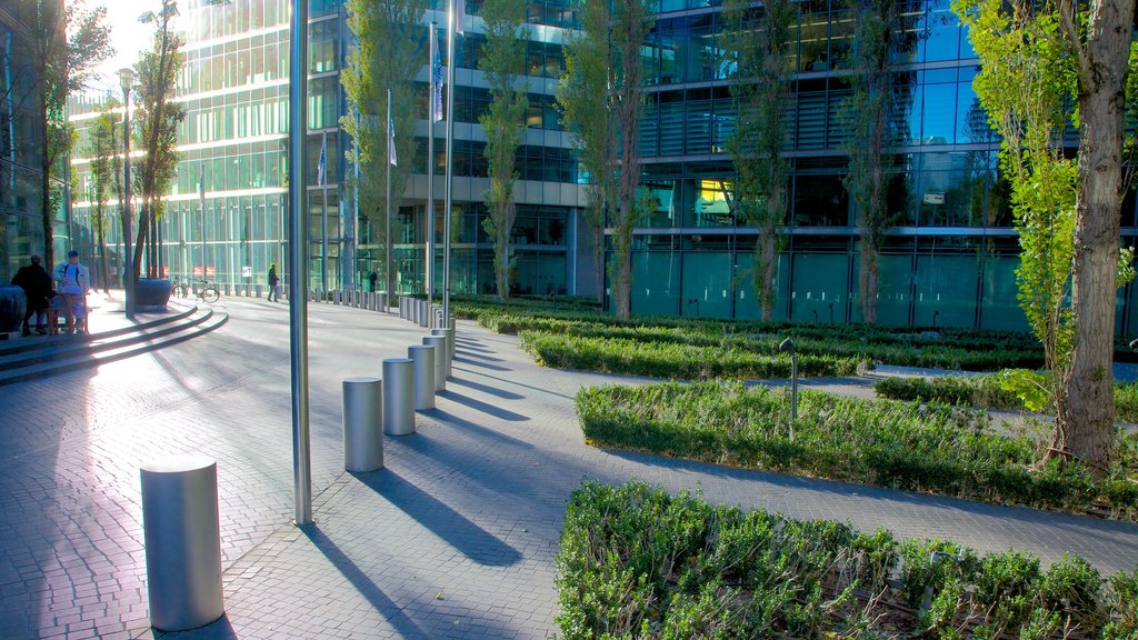 Potsdamer Platz featuring modern architecture