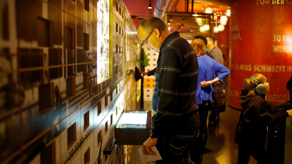 DDR Museum showing interior views and a city