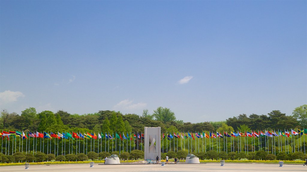 Olympisch Park bevat landschappen en een park