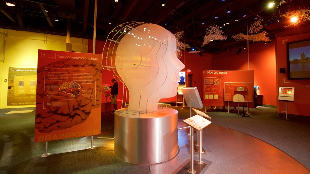 Liberty Science Center showing interior views