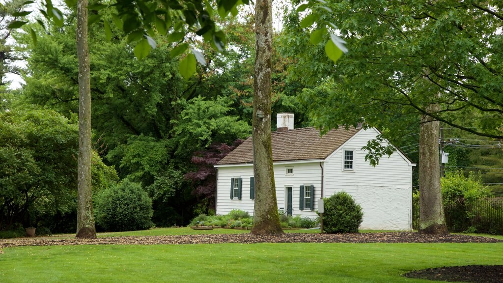 Drumthwacket showing a house and a garden