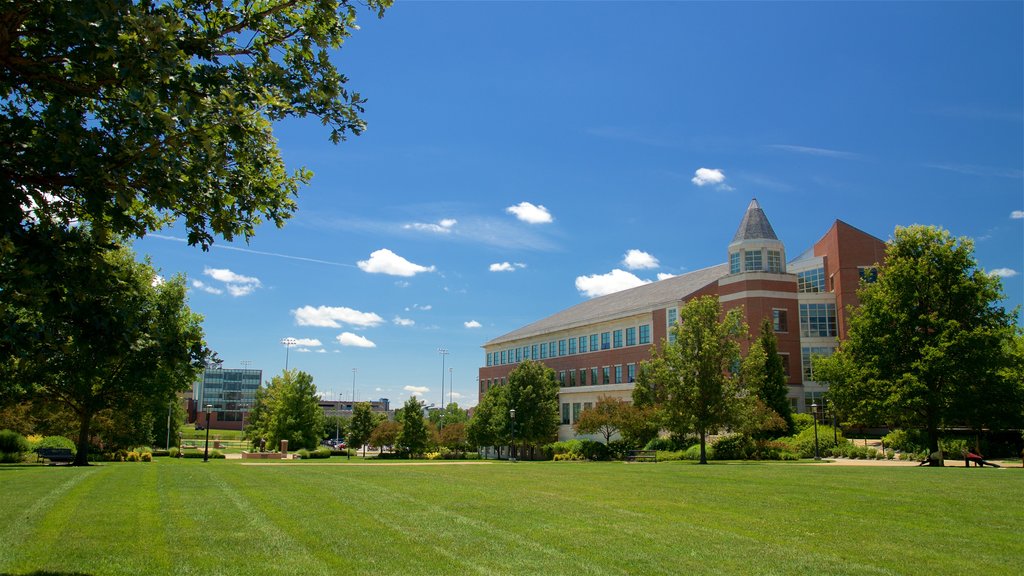 University of Missouri which includes a garden