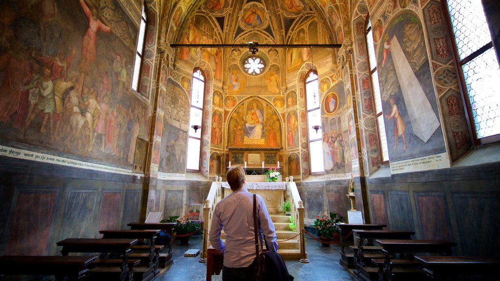 Basilica di Sant\'Antonio da Padova có tính năng cảnh nội thất, nghệ thuật và yếu tố tôn giáo