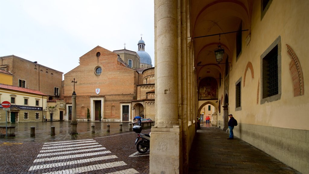 Piazza del Duomo mostrando elementos de patrimônio e uma cidade