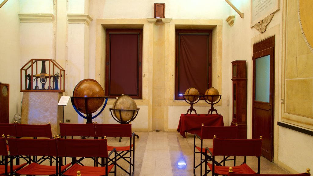 La Specola Observatory showing heritage elements, an observatory and interior views