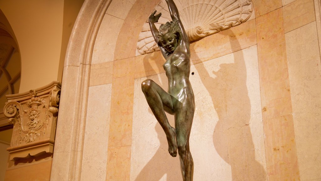 Philbrook Museum of Art showing a statue or sculpture