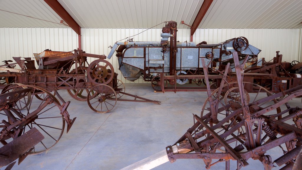 Greater Southwest Historical Museum showing interior views and heritage elements