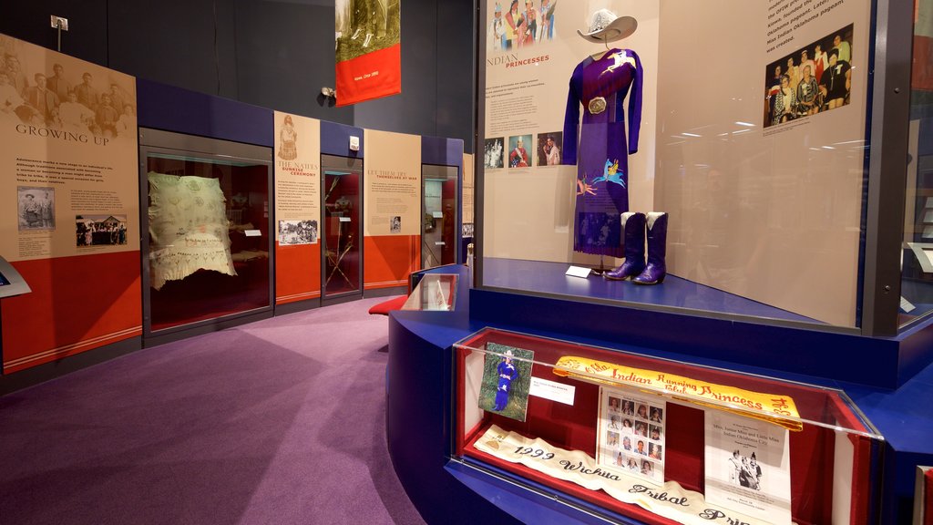 Oklahoma History Center showing interior views