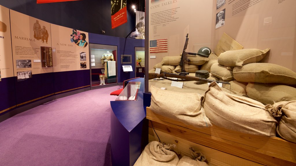 Oklahoma History Center showing interior views