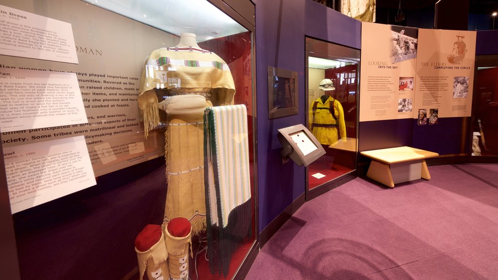 Oklahoma History Center showing interior views