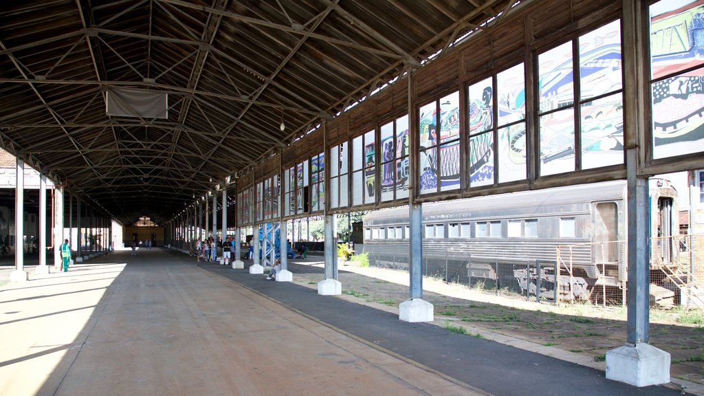 Culture Station which includes railway items