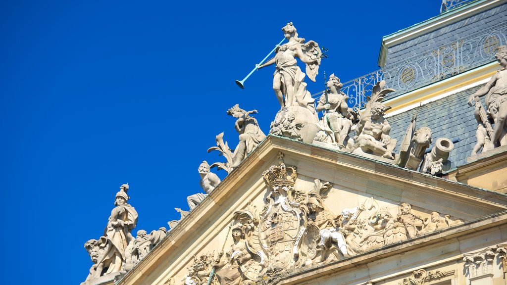 Meersburg New Palace which includes heritage elements