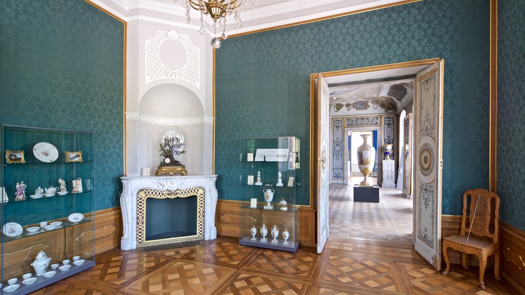 Schloss Belvedere bevat interieur en historisch erfgoed