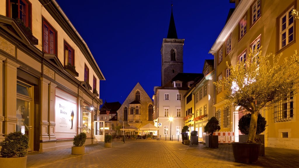 Ägidienkirche featuring heritage architecture and night scenes