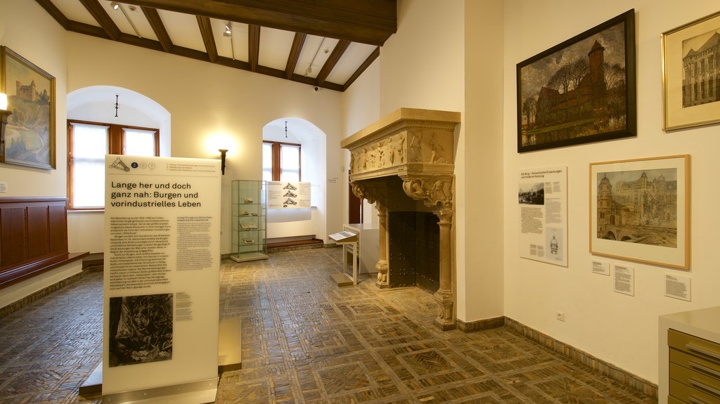 Kreismuseum Wewelsburg featuring interior views and heritage elements