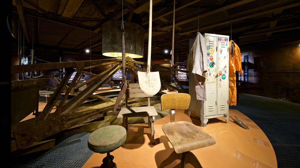 Rammelsberg Mine and Mining Museum showing interior views