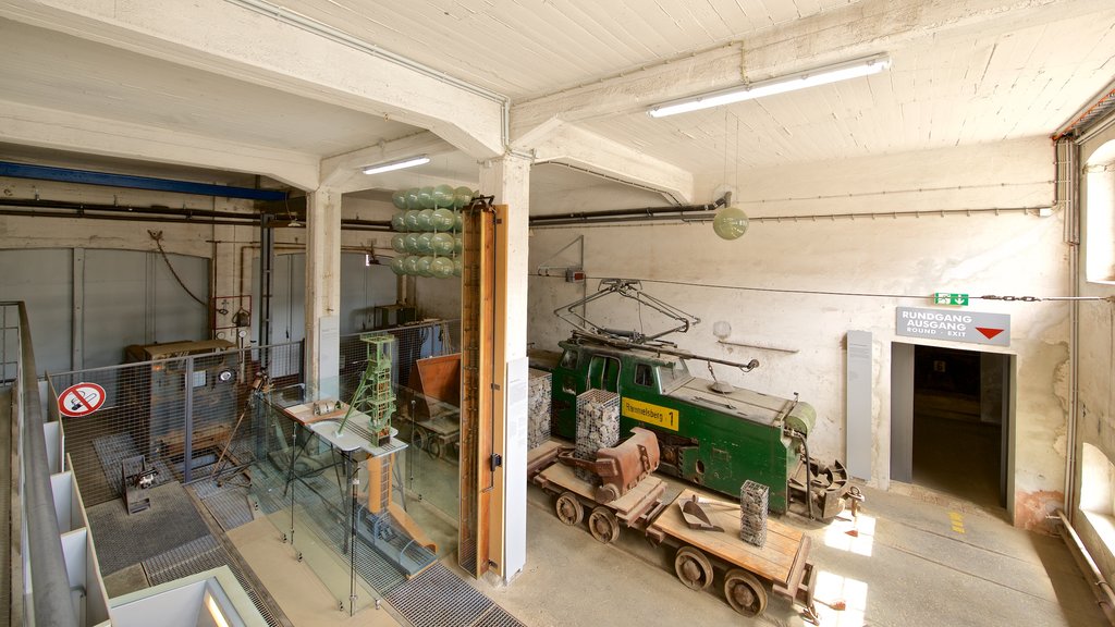 Rammelsberg Mine and Mining Museum showing interior views