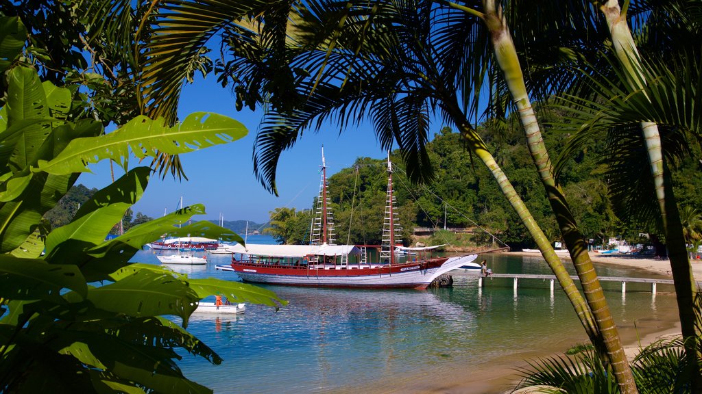 Plage praia do Bonfim mettant en vedette une baie ou un port et une plage