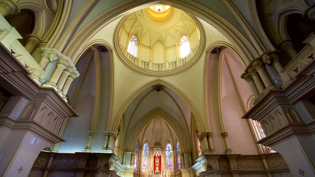 Boa Viagem Cathedral showing a church or cathedral, heritage elements and interior views