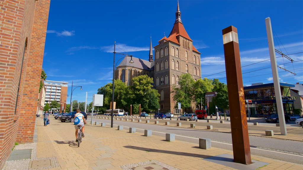 Marienkirche mostrando arquitectura patrimonial