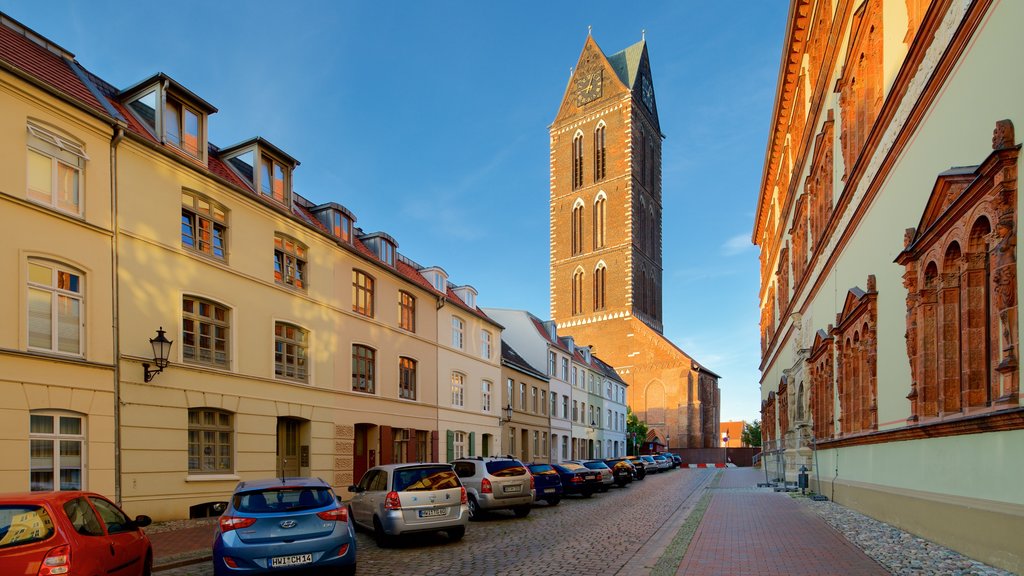 St-Marien-Kirche Steeple showing heritage architecture